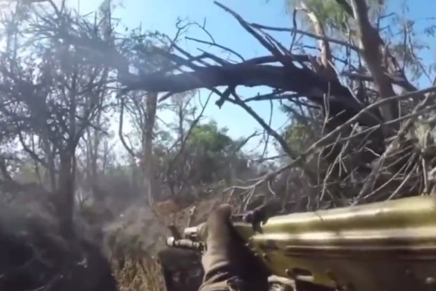 Бійці Гвардії наступу зачистили позиції ворога на Запоріжжі (відео)
