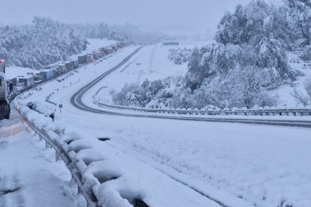 У Південній Африці стався несезонний сильний снігопад (фото)