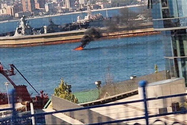 Морські та надземні дрони атакували Новоросійськ, куди після ударів по Криму перебазували кораблі рф (фото)