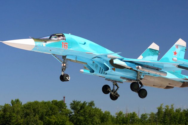ЗСУ збили російський Су-34, який обстрілював Запоріжжя
