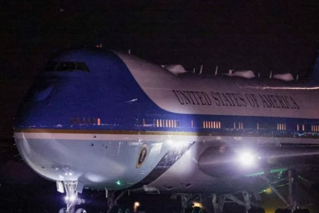 Літак Трампа на шляху до Лондона ледь не зіткнувся з пасажирським лайнером — Bloomberg