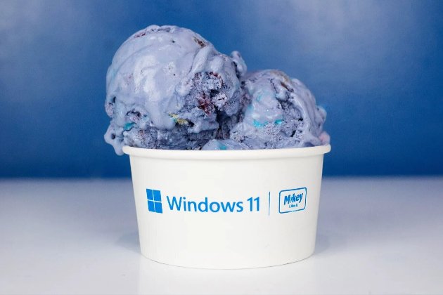 Microsoft створила власне морозиво на честь виходу Windows 11. І безкоштовно роздавала його в Нью-Йорку