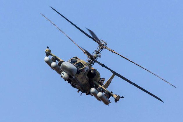 На Херсонщині за пів години збили два ворожі гелікоптери Ка-52