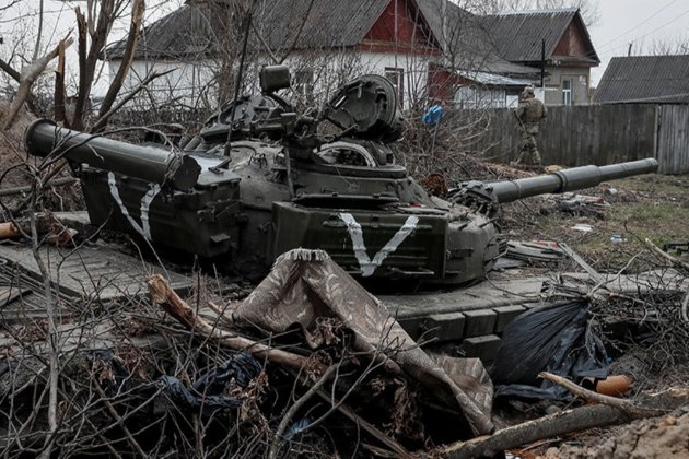 З початку війни росія втратила в Україні 6 тис. одиниць техніки
