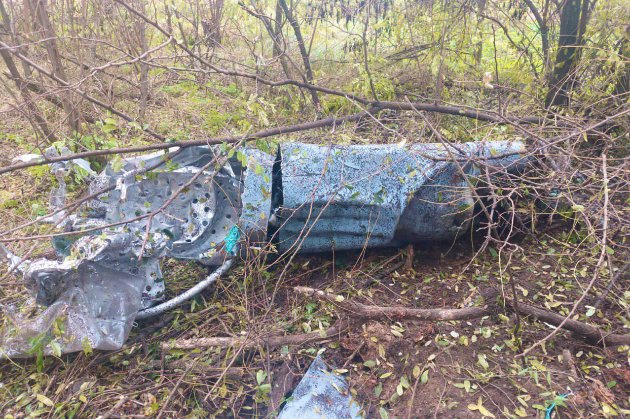 Вага бойового заряду — 400 кг: з'явилися фото збитих на Київщині ракет