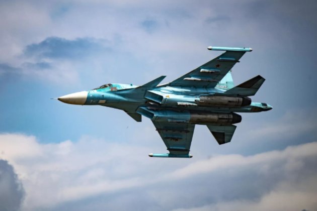 Російський Су-34 завдав авіаудар по об'єкту критичної інфраструктури у Херсоні