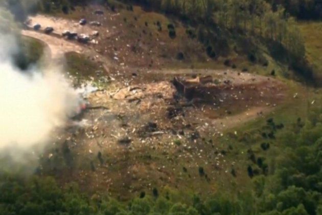 У США вибух зруйнував завод з виробництва боєприпасів