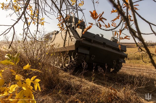 Карта бойових дій в Україні станом на 12 жовтня 2025 року