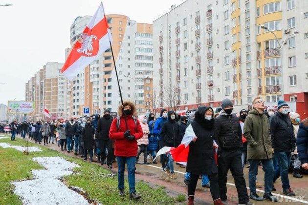 У Білорусі — «Марш проти фашизму». Нова тактика активістів — відсутність єдиної точки збору