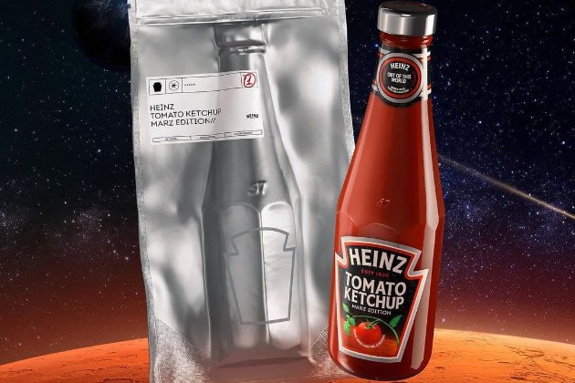 Компанія Heinz виростила помідори на «марсіанському» ґрунті та зробила з них кетчуп