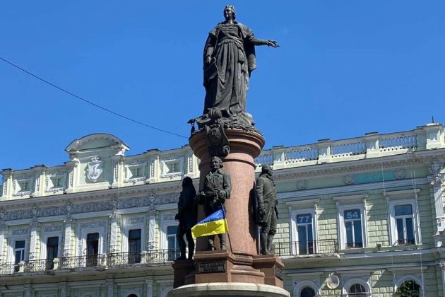 В Одесі ухвалили рішення про демонтаж пам’ятника Катерині II