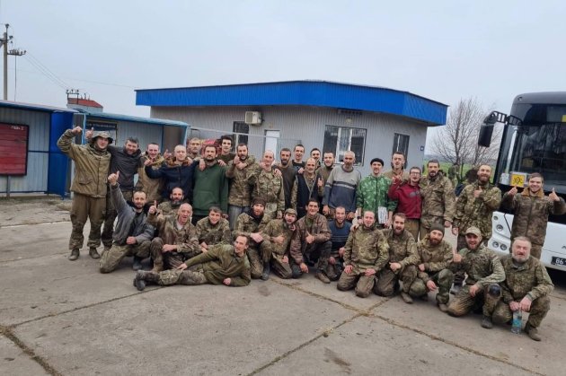 З російського полону звільнили 45 українських військових (оновлено)