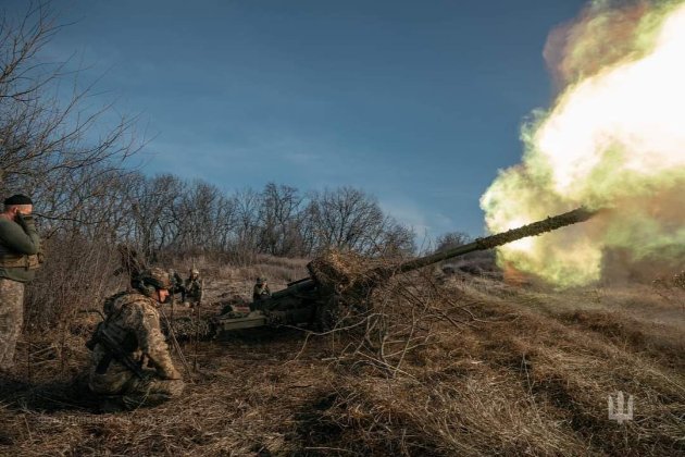 Карта бойових дій в Україні станом на 30 листопада