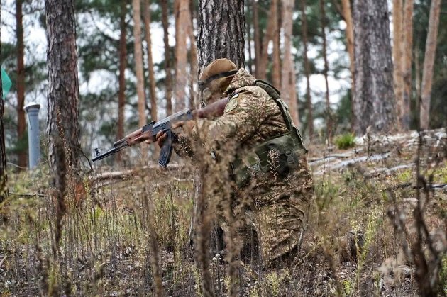 Карта бойових дій в Україні станом на 22 листопада 2025 року