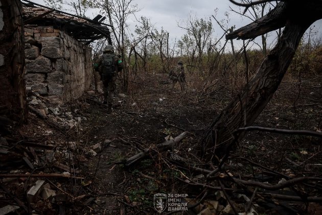 Карта бойових дій в Україні станом на 6 листопада 2025 року