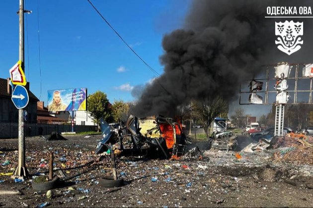 Війська рф зранку вдарили по ринку у Чорноморську на Одещині — є загиблі й травмовані