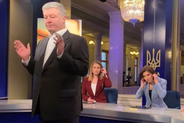 Петр Порошенко прервал эфир канала «Рада» и заявил о «коррупционной сделке» (видео)