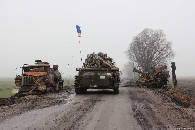 Карта бойових дій в Україні станом на 21 грудня