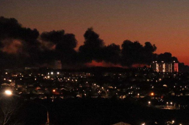 Супутник зафіксував наслідки вибуху на авіабазі у Курську (фото)