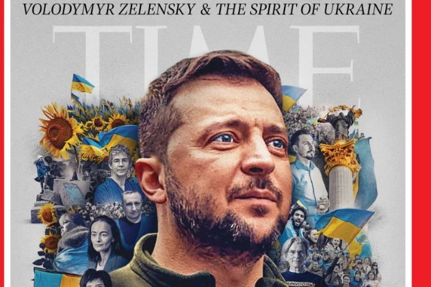 Зеленський та «дух України» стали «людиною року» за версією журналу Time