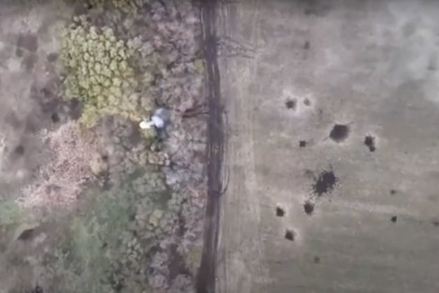 Українські десантники знищили позицію окупантів на Луганському напрямку (відео)