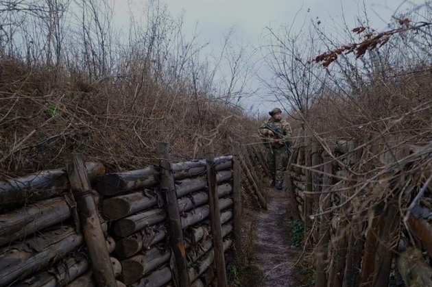 Карта бойових дій в Україні станом на 12 грудня