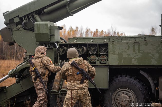 Карта бойових дій в Україні станом на 5 грудня 