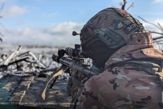 Карта бойових дій в Україні станом на 29 грудня 