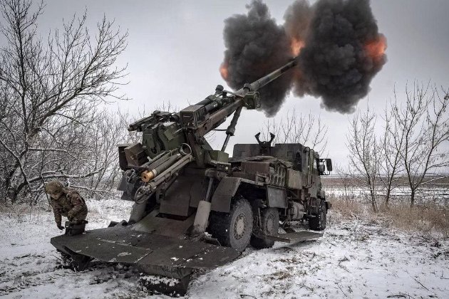 Біля Кліщіївки ЗСУ накрили росіян щільним вогнем артилерії (відео)