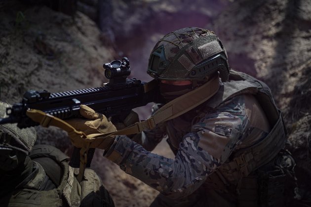 Карта бойових дій в Україні станом на 1 грудня 2024 року