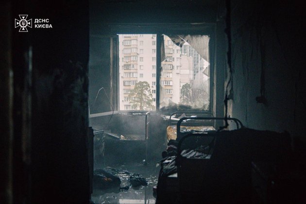 У Києві сталася пожежа у реанімаційному відділенні лікарні (фото)