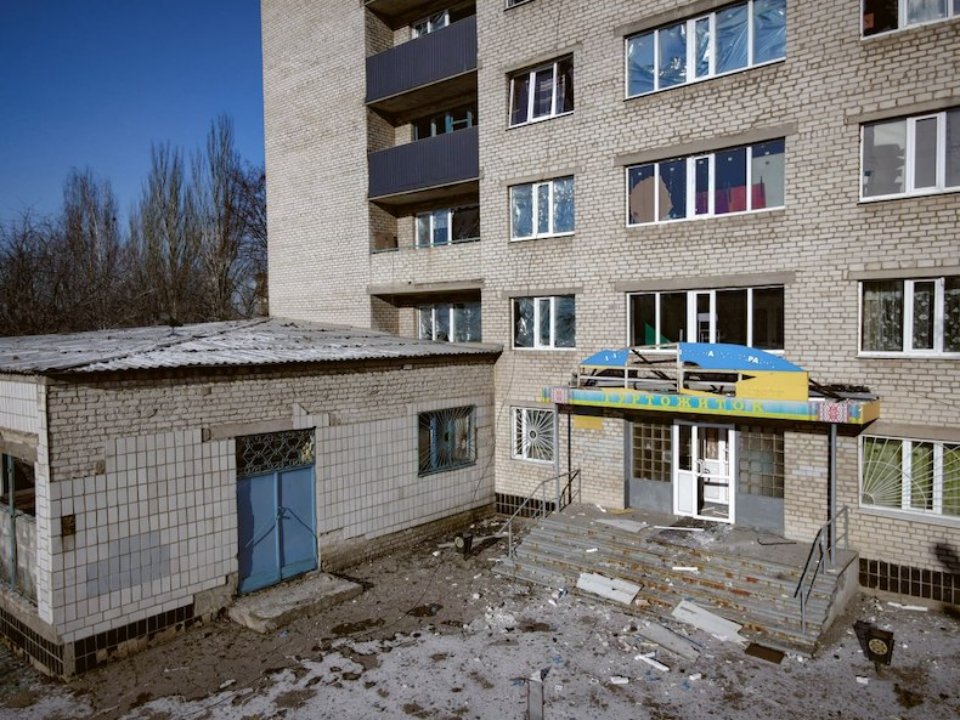 Гуртожиток колишнього училища №47 отримав незначні пошкодження / Kramatorsk Post