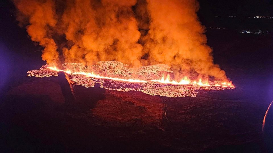 виверження вулкана в Ісландії