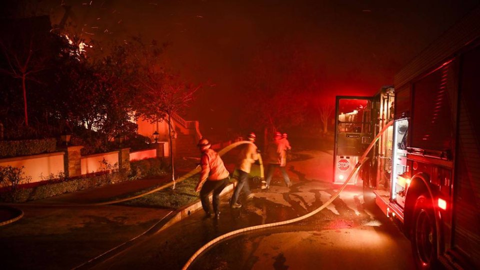 Пожежа у елітному районі Лос-Анжелеса Pacific Palisades