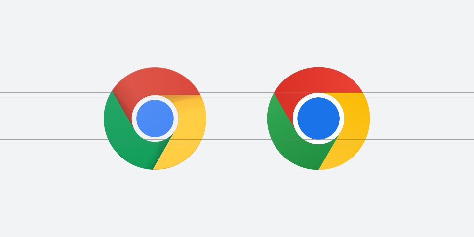 новий дизайн Google Chrome