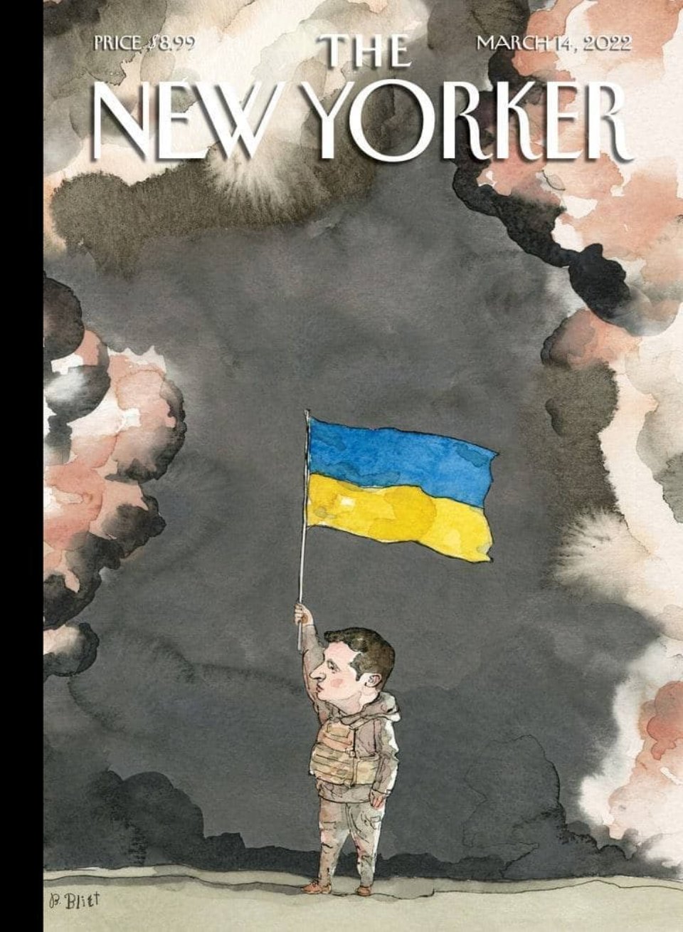 Володимир Зеленський на обкладинці The New Yorker