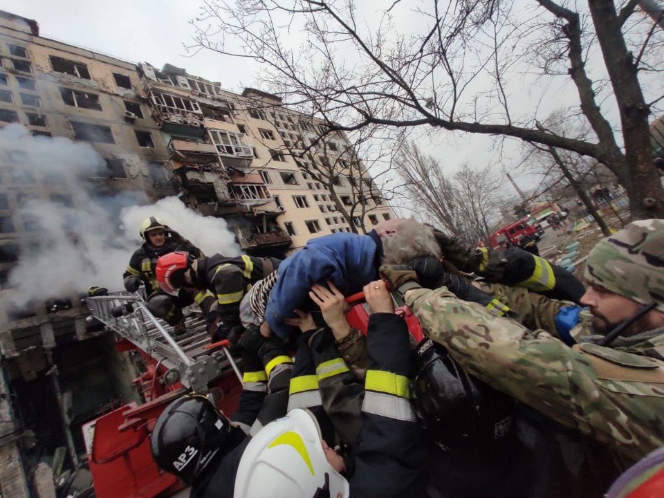 Обстріл на Оболоні