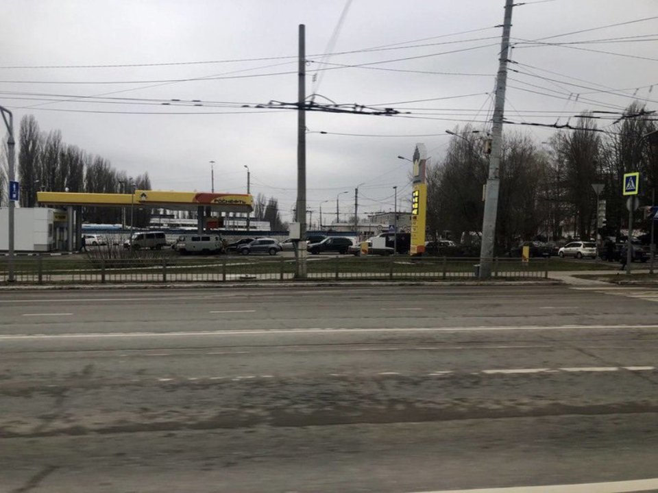 Вибух на нафтобазі у Бєлгороді
