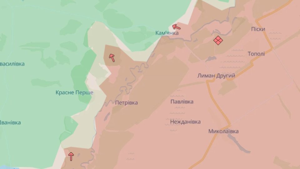 Карта бойових дій станом на 6 квітня