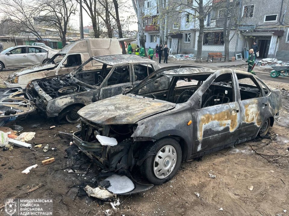 Удар по Миколаєві