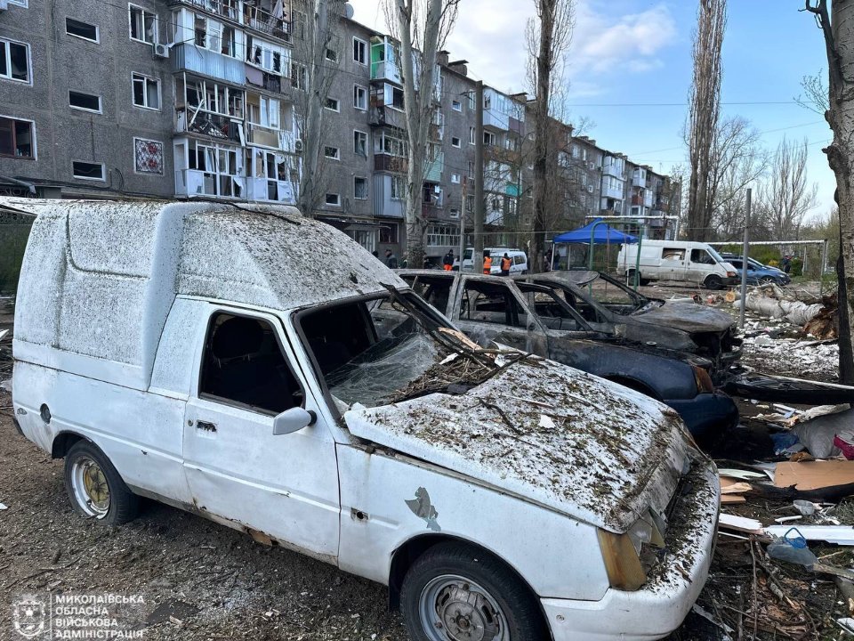 Удар по Миколаєві