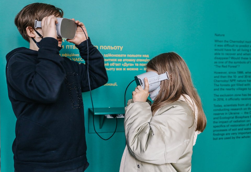 За допомогою VR-окулярів можна політати над «саркофагом» Чорнобильської АЕС з висоти пташиного польоту / Іванна Зубович