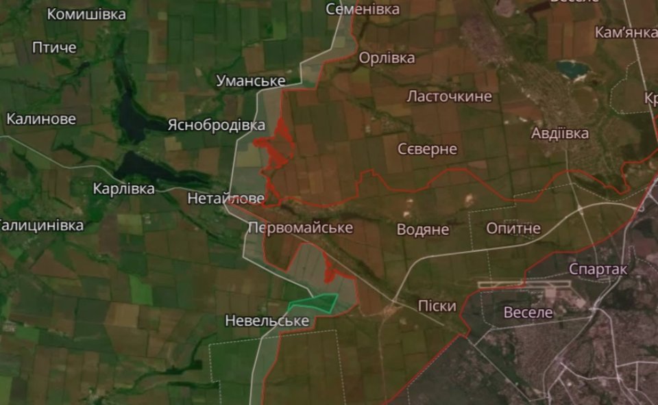Карта бойових дій в Україні станом на 9 травня 2024 року | Chas.News