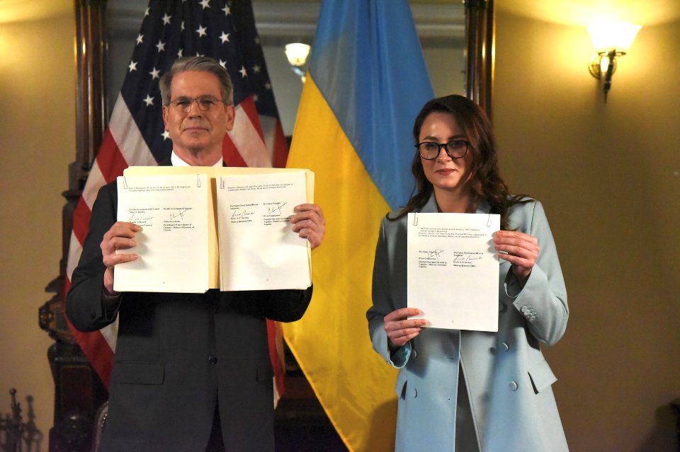 Юлія Свириденко та Скотт Бессент підписали угоду про копалини