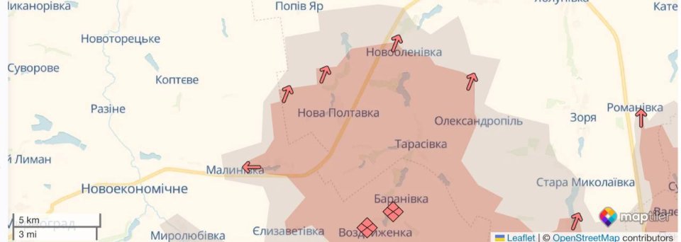 Карта боїв