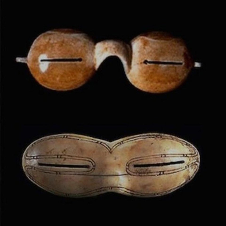 перші сонцезахисні окуляри