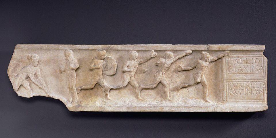 Фрагмент римського саркофагу із зображенням античних олімпійців / IOC