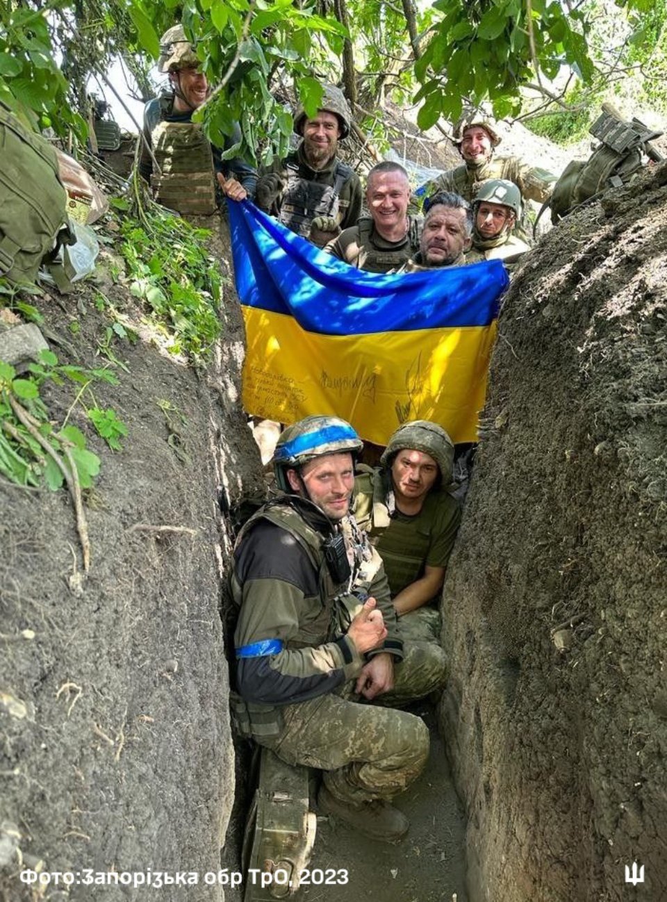Бійці Запорізької тероборони у Новодарівці
