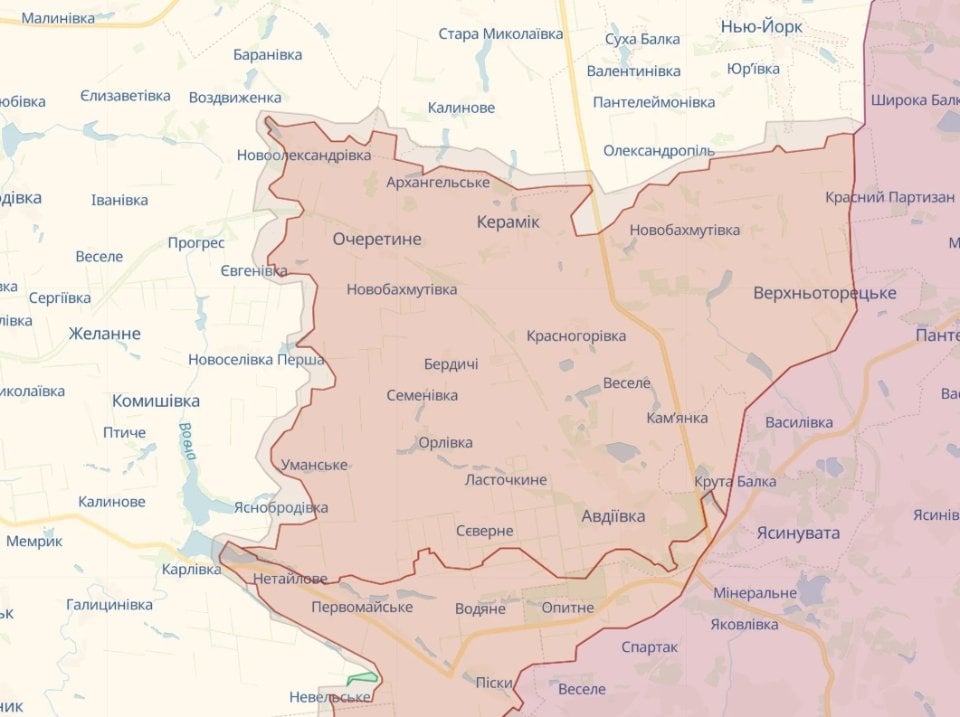 Карта бойових дій в Україні станом на 30 червня 2024 року | Chas.News