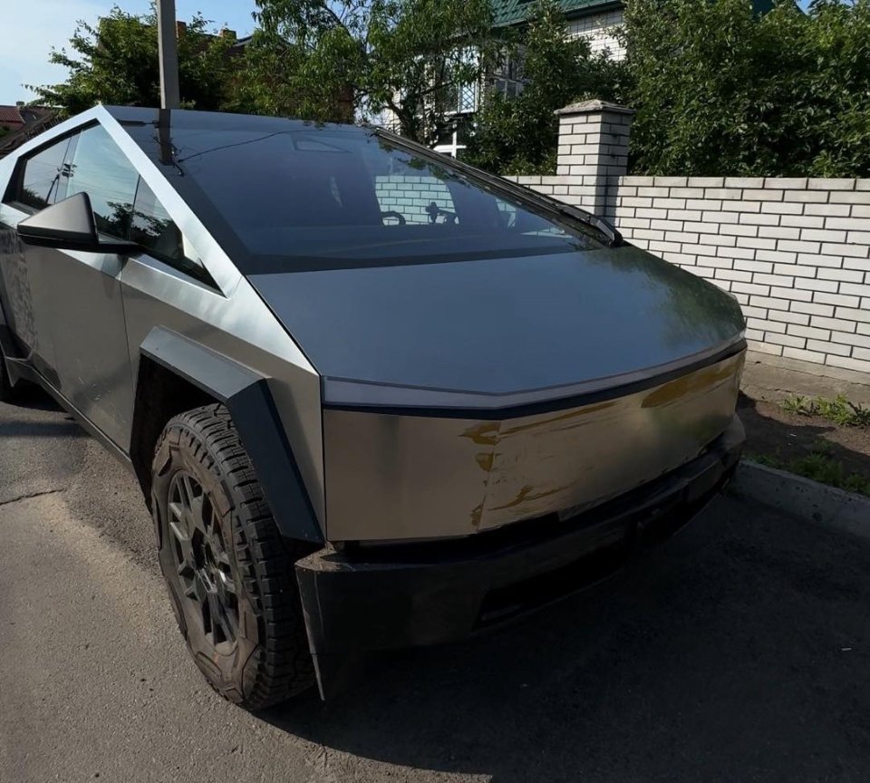 ДТП Tesla Cybertruck